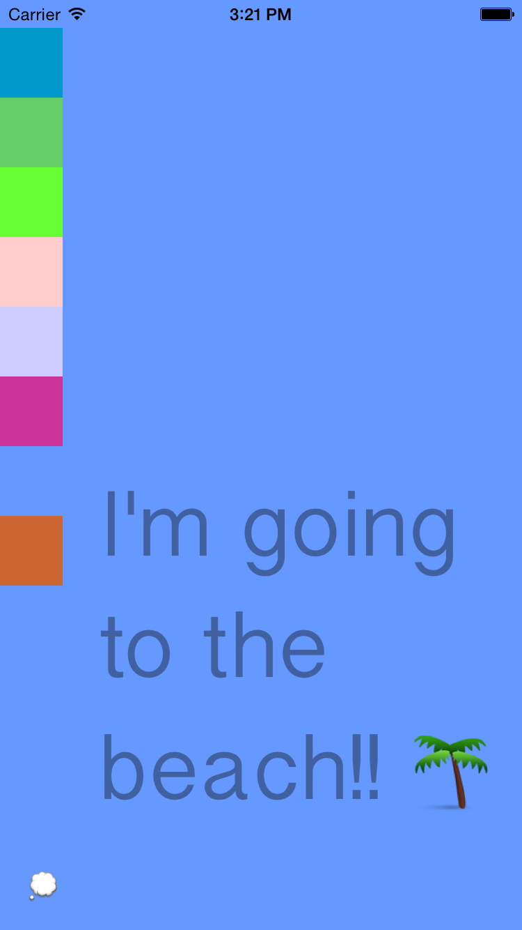 Chatter Cloud screenshot