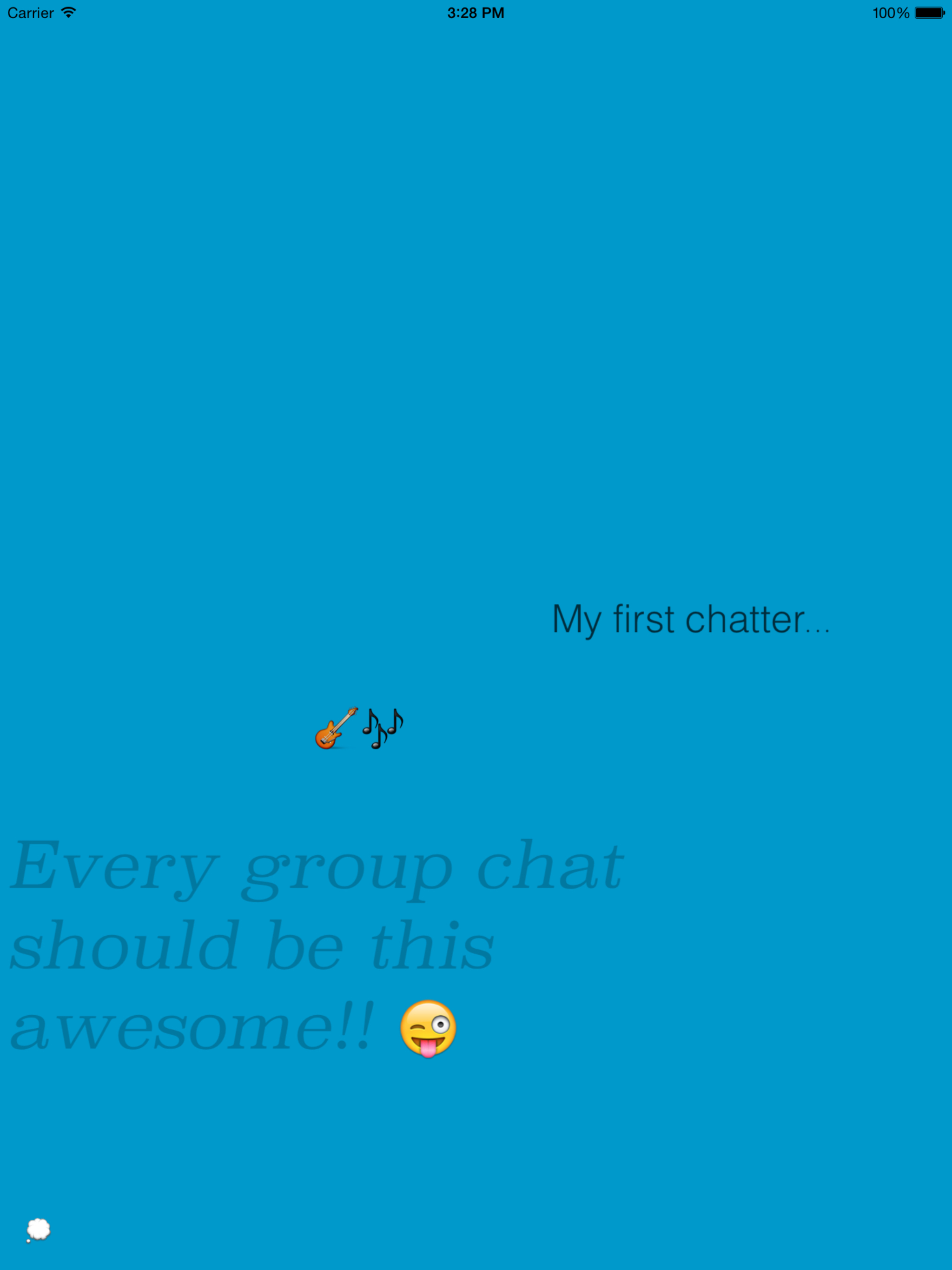 Chatter Cloud screenshot