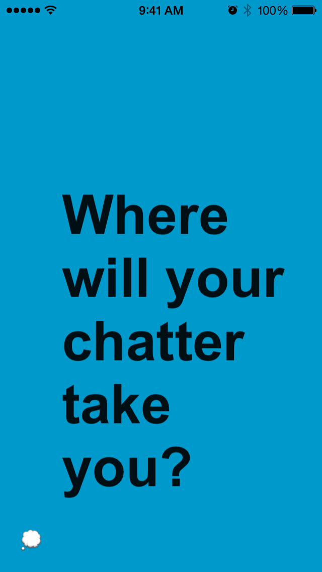 Chatter Cloud screenshot