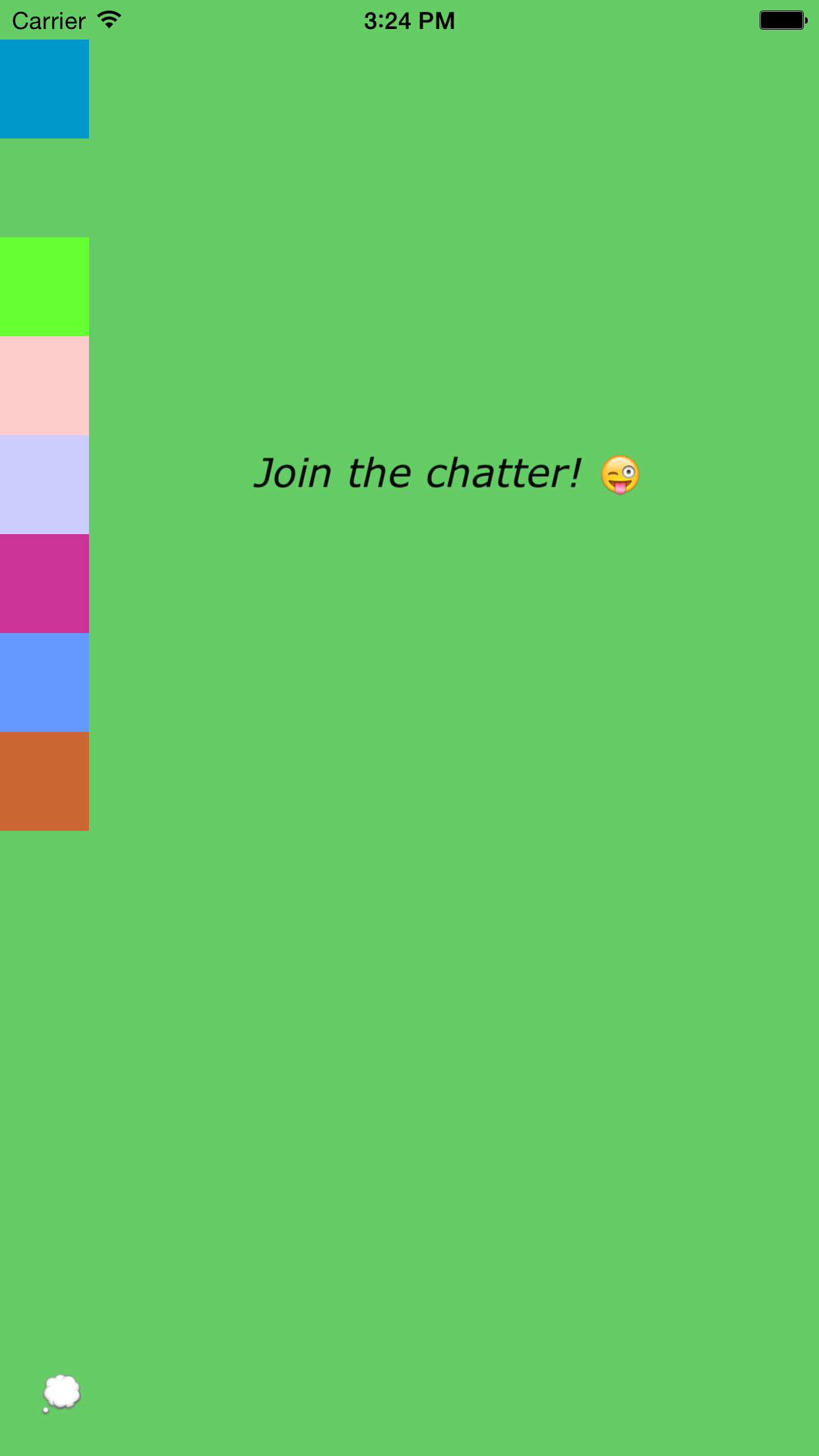 Chatter Cloud screenshot