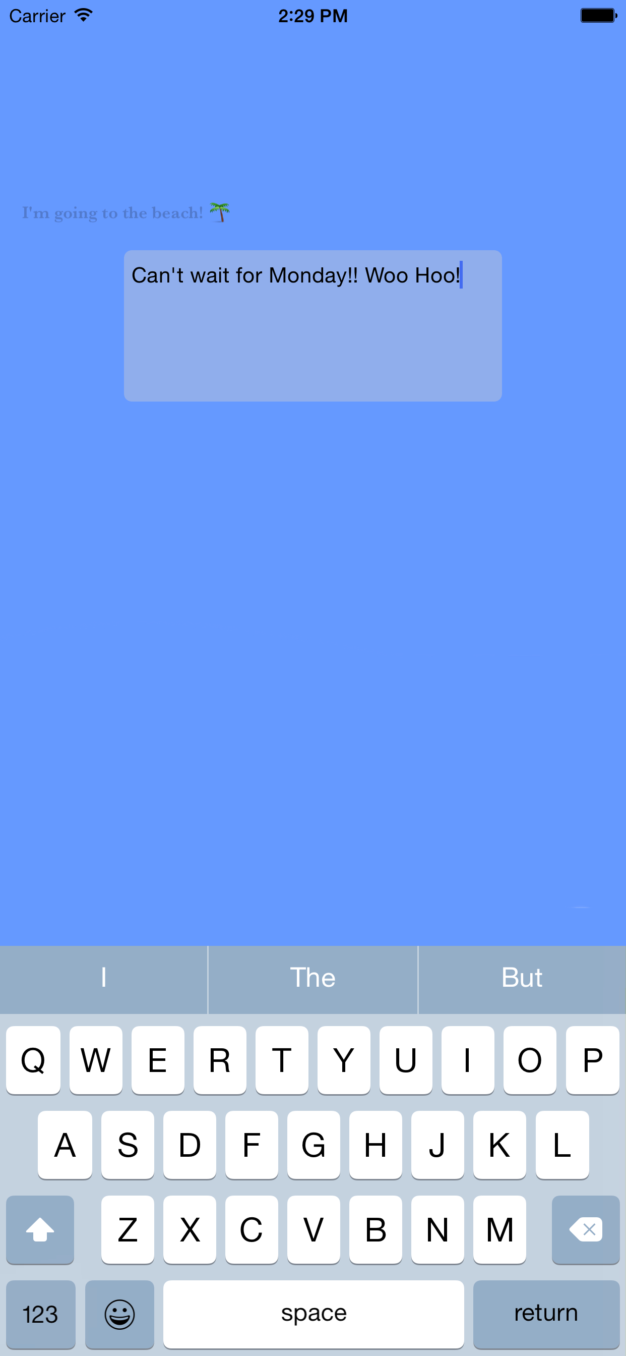 Chatter Cloud screenshot