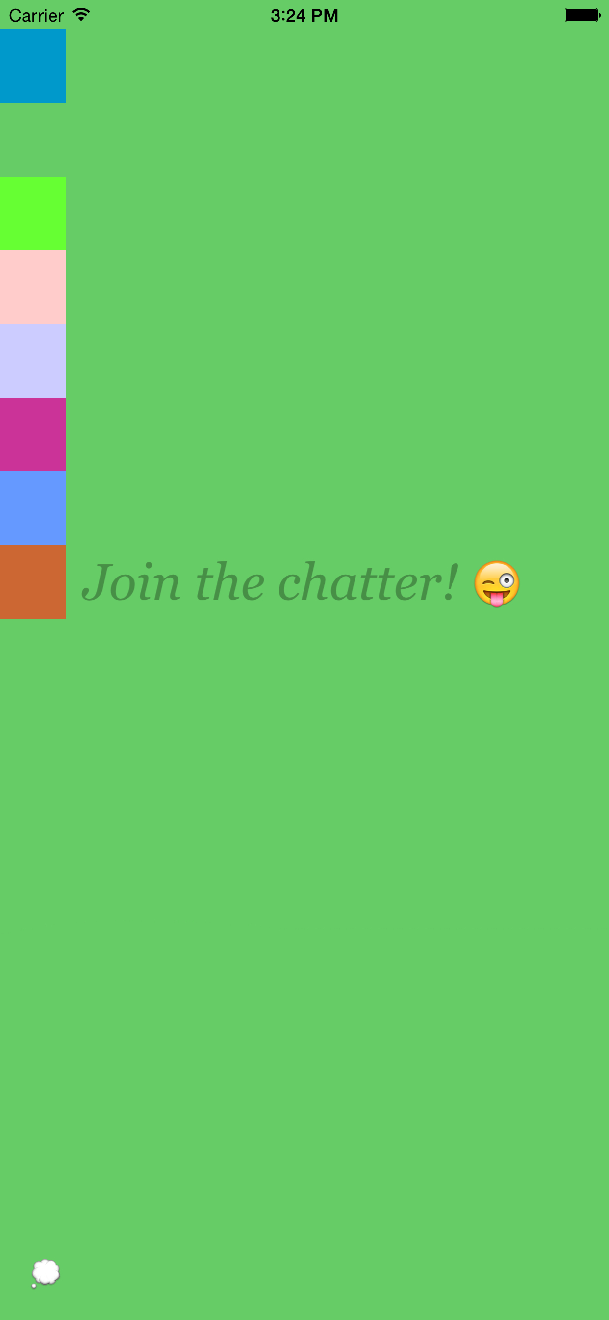 Chatter Cloud screenshot